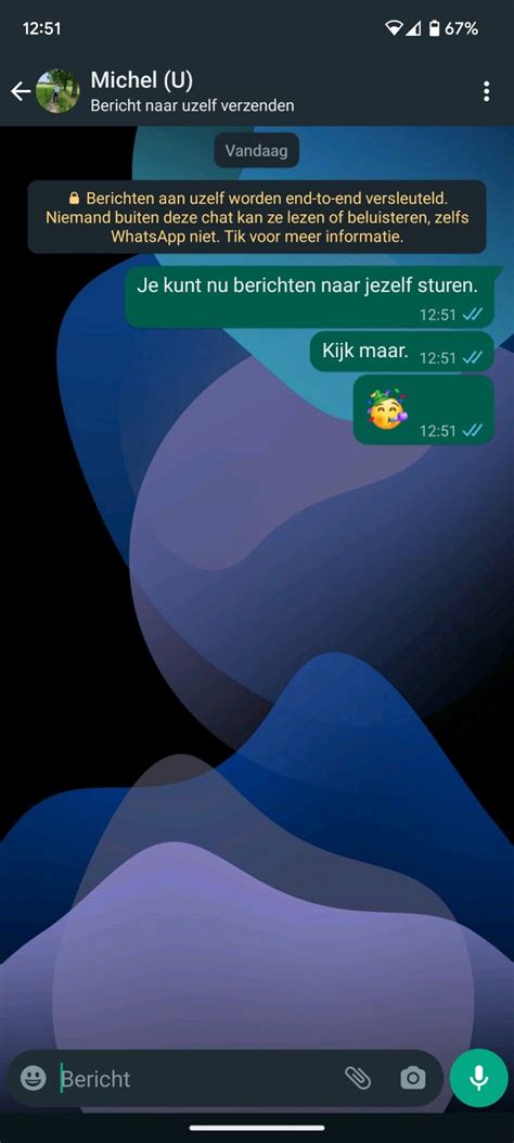 jezelf whatsappen|WhatsApp